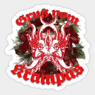 Gruß vom Krampus Sticker